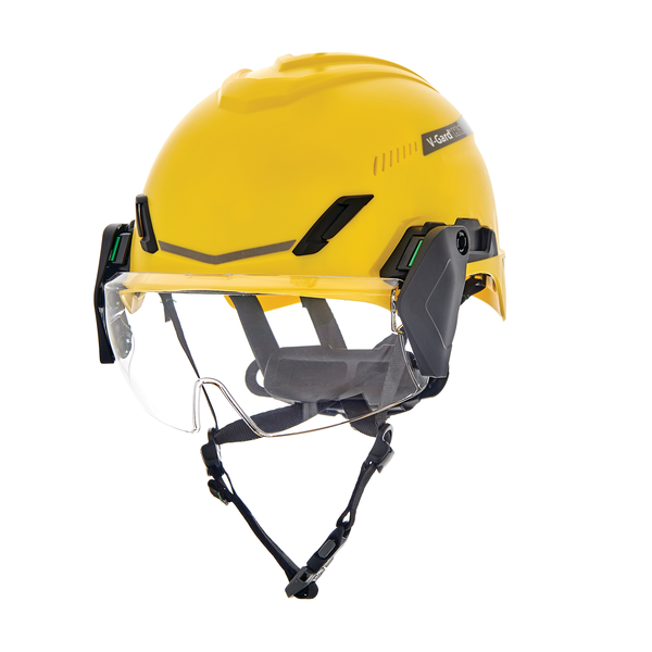 セキュリティ・セーフティ HAL MSA 10194820 MSA V-Gard® H1/H2 Clear Half-Face Safety Helmet