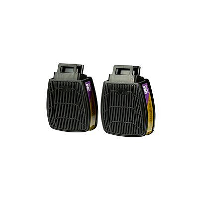 Cartouche Professionnelle Secure Click A1B1E1K1 D8059 Avec Double Flux - Protection Contre Vapeurs Organiques Cartouche 3M