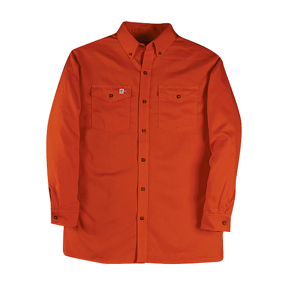BIG BILL 147BDTS7/O-T-ORA-2X 7 OZ Tencate Tecasafe Plus FR Dress Shirt |  International Safety