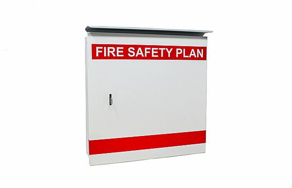 Herbert Williams FSPB-1 Fire Safety Plan Box - 2 Pad Locks