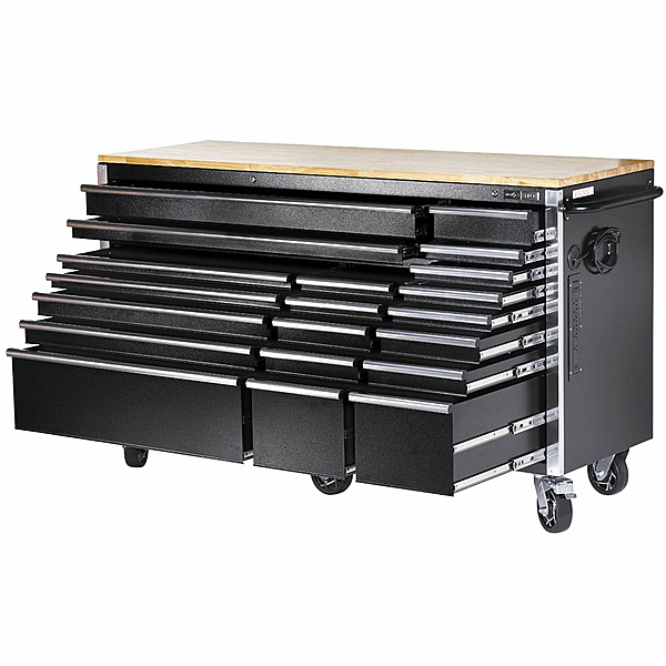 SureWerx™ 842631 72” x 24” HD Series 20 Drawer Roller Cabinet
