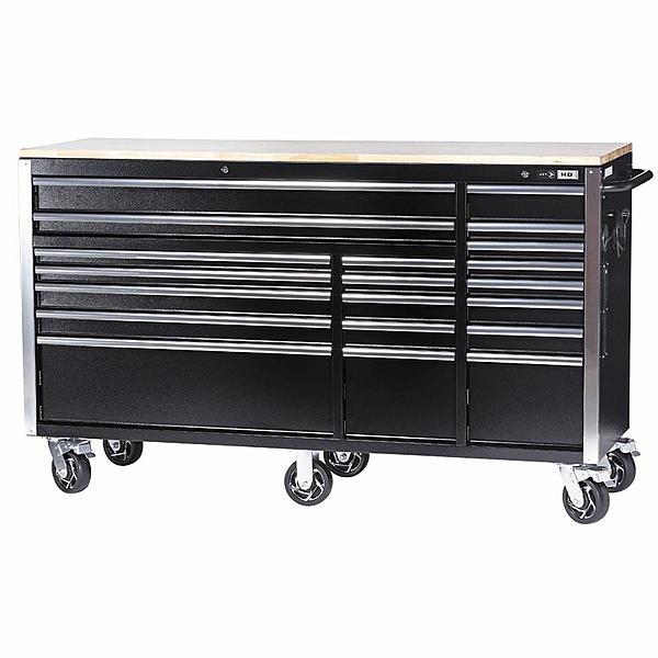 SureWerx™ 842631 72” x 24” HD Series 20 Drawer Roller Cabinet