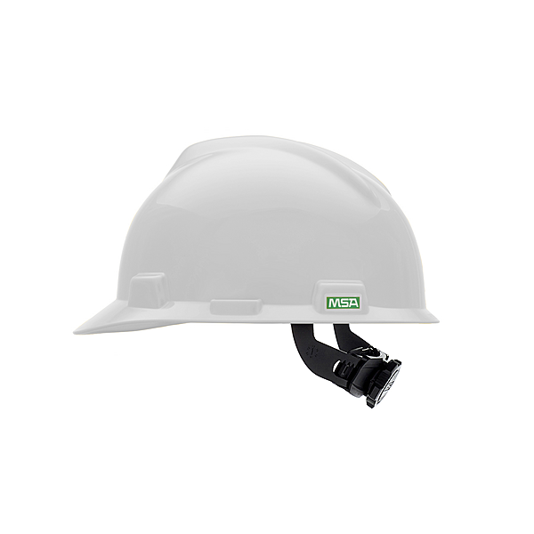 MSA 475358 Standard Size V-Gard® Slotted Cap-Style Hard Hat With