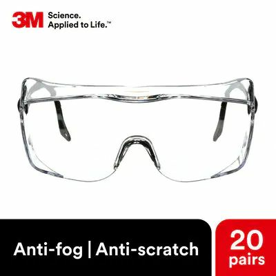 3M™ 12166-00000-20-CASE OX™ Safety Eyewear, 12166, Clear Lens