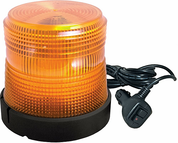 SWS 201ZM-12V-R Beacon, Y' Low Profile +LED 12Vdc RED WHT DSQ