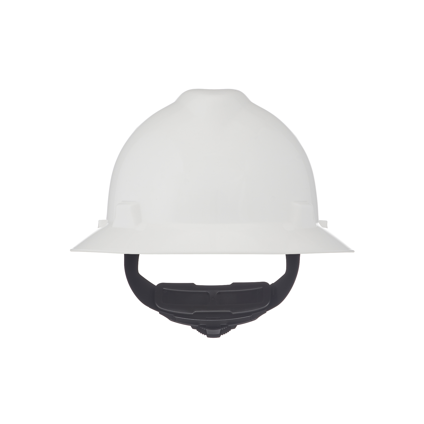 MSA 475369 V-Gard® Slotted Full-Brim Hat w/ Fas-Trac