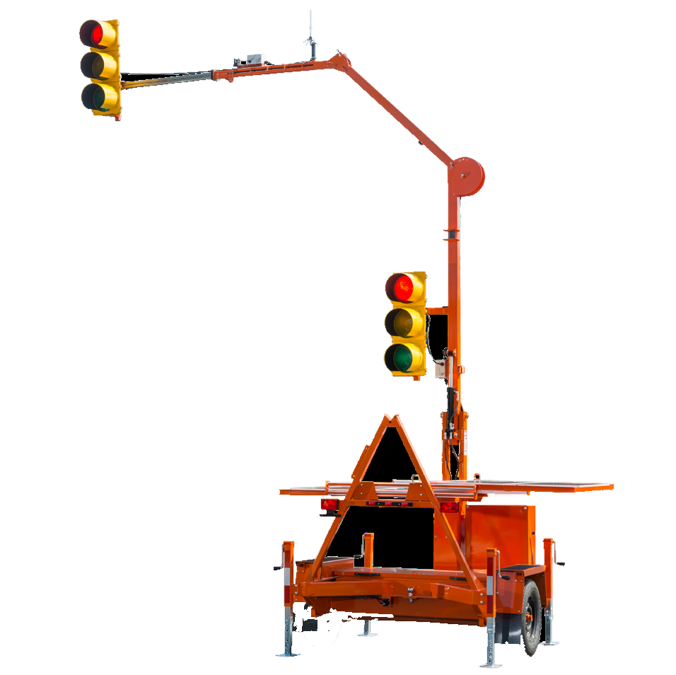 HORIZON SIGNAL SQ3TS NEMA TS-5 Type TR1 Portable Traffic Signal