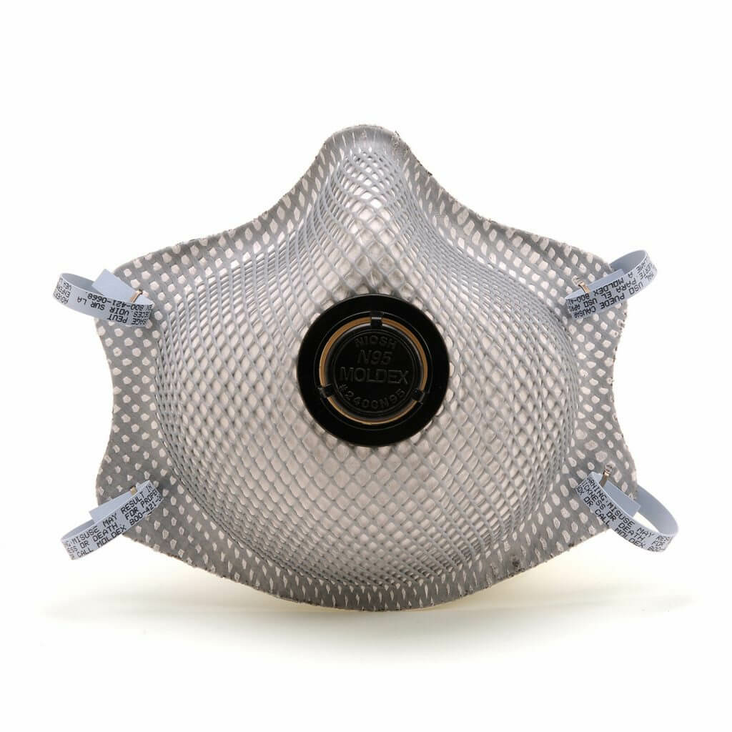 Moldex 2400N95 N95 Particulate Respirator Plus Nuisance Ozone
