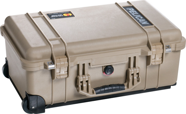 Pelican™ 1510-000-190 1510 Carry On Case with Foam - Desert Tan