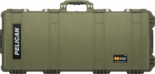 Pelican™ 017000-0000-130 1700 Long Case with Foam - OD Green