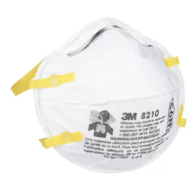 3M™ 8210-BOX Particulate Respirator 8210, N95