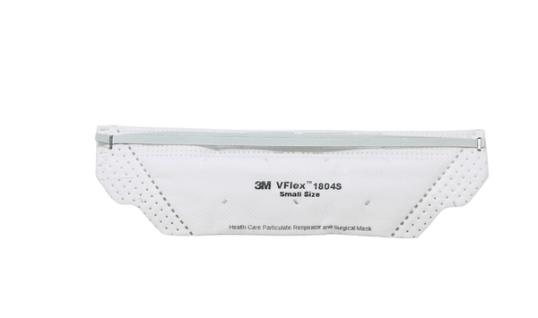 3M ESPE VFlex N95 Respirator Masks – Small Size, 50 Pack (1804S)