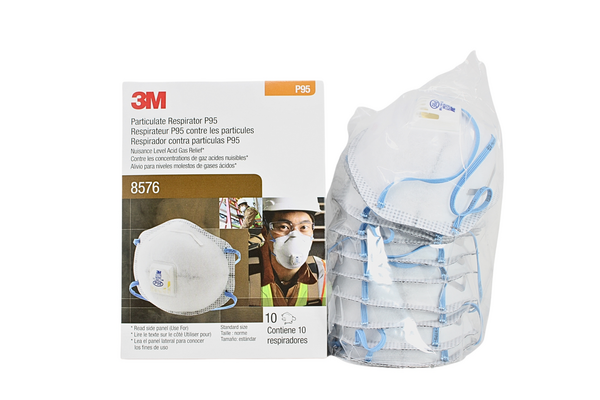 3M™ 8576-BOX 3M™ Particulate Respirator with Cool Flow™ Valve
