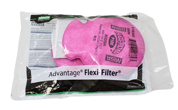 MSA 818342 Advantage® P100 Flexi-Filters®, 2 Each/Package