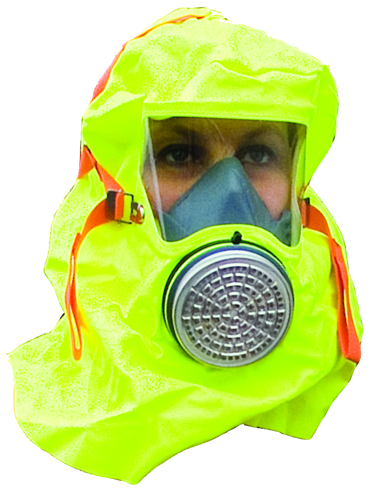 MSA 10064644 S-CAP Escape Hood: One-size-fits-all Protection