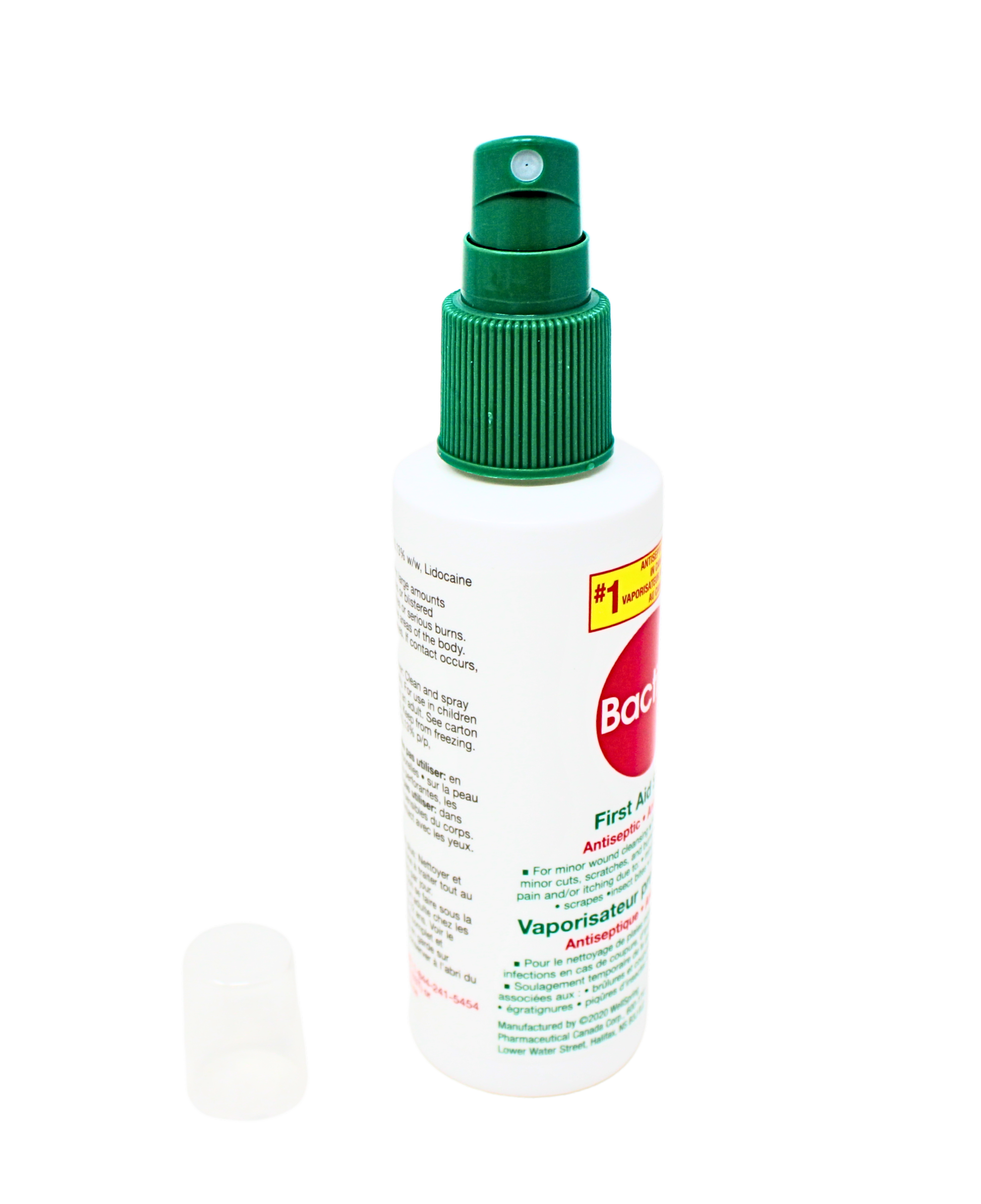 PIP FA002009 Bactine First Aid Pump Spray International Safety