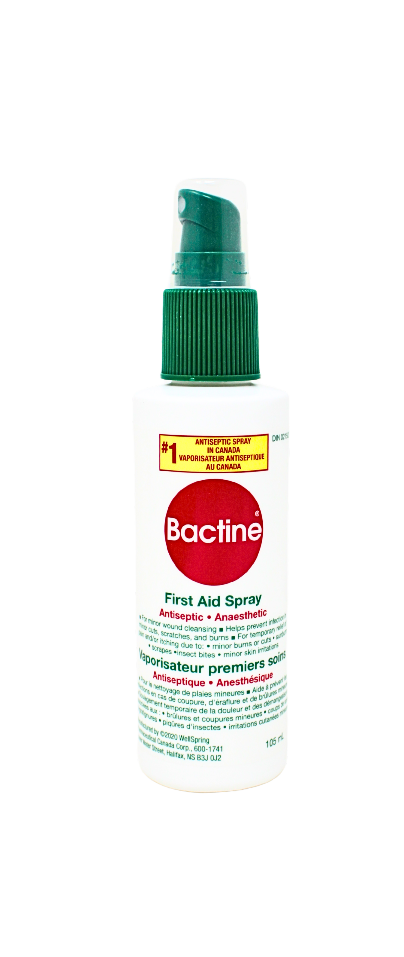 PIP FA002009 Bactine First Aid Pump Spray International Safety