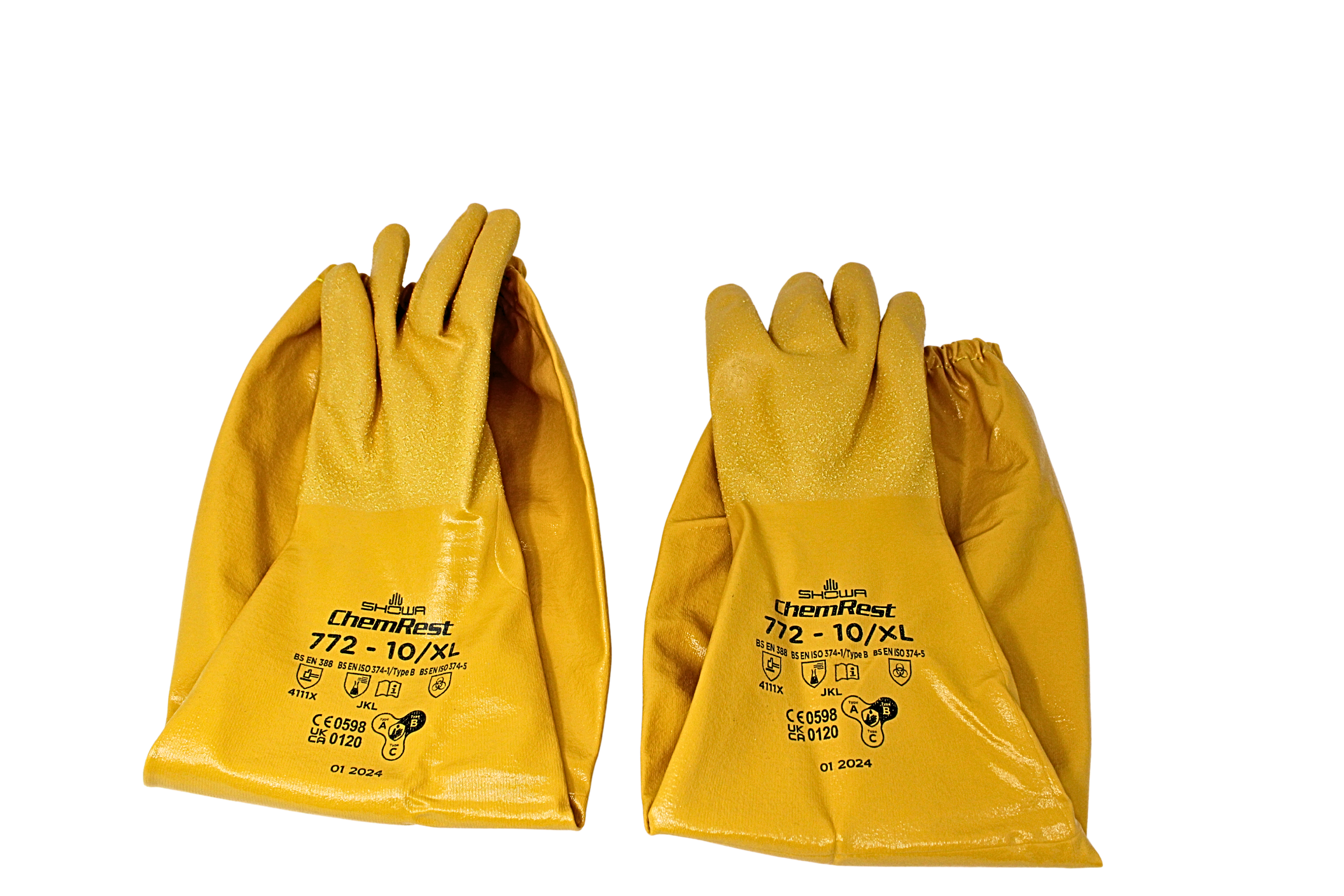 Showa® 772XL-10 Atlas® 772 Nitrile Coated Glove, Cotton Interlock