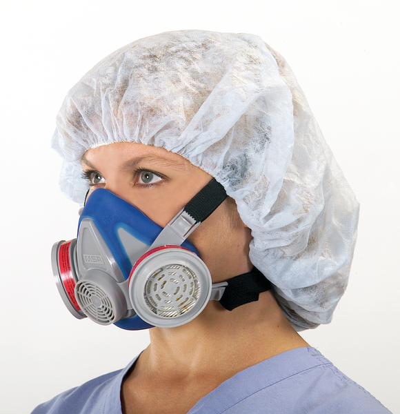 Dräger X-plore 3500 halfmasker, herbruikbaar adembeschermingsmasker voor gebruik met verwisselbare bajonetfilters, maat S