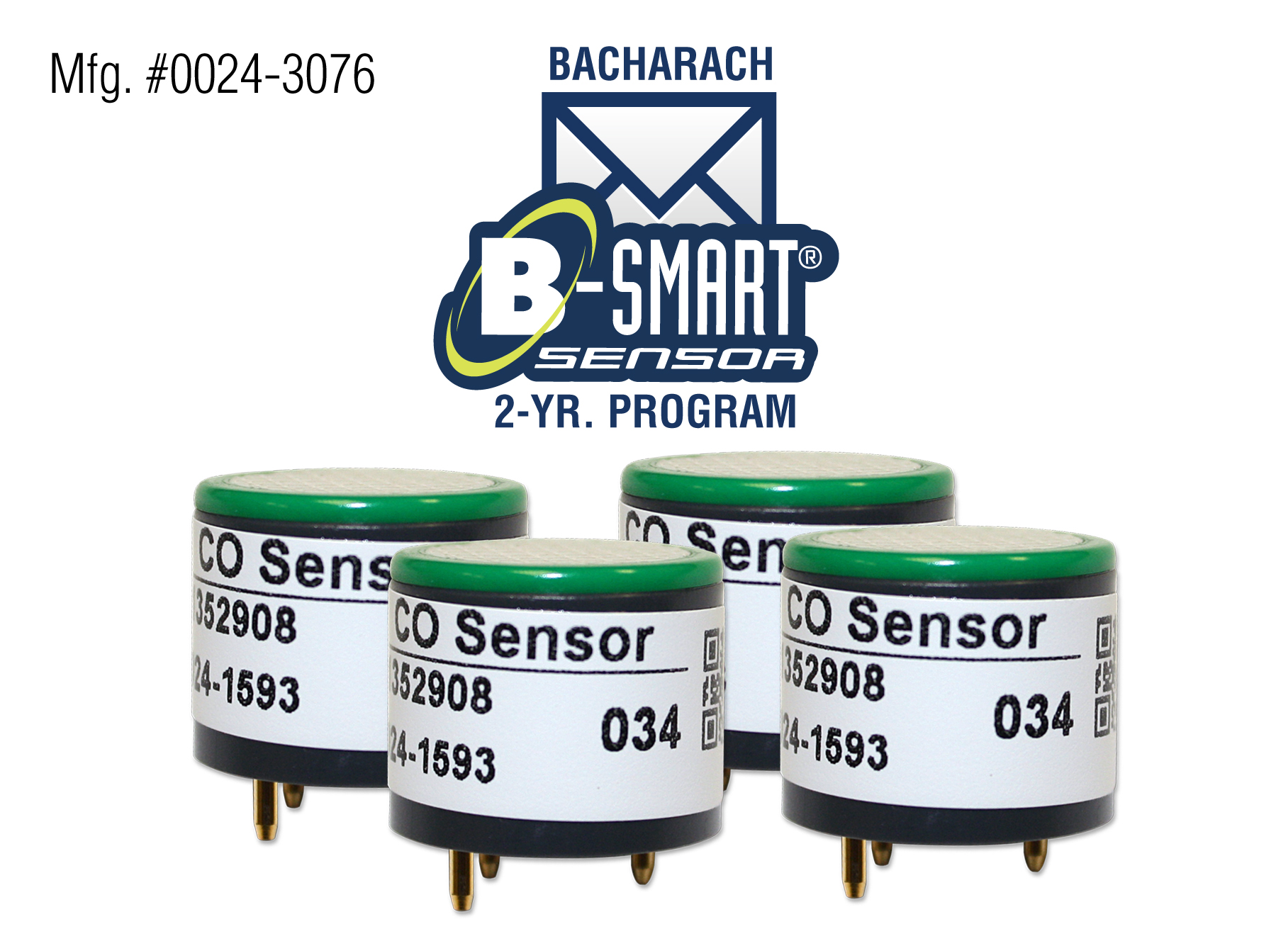 MSA H0024-3076 Fyrite® INSIGHT® Plus B-SMART® CO Sensor Exchange ...